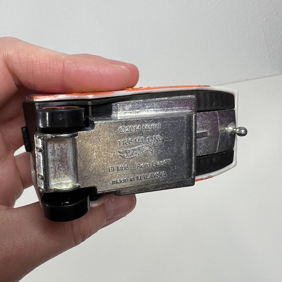 Hot Wheels 3.5" AERO BLAST Car TRAILER ONLY Truck Lorry Toy 2014 BFM66 - Picture 6 of 6